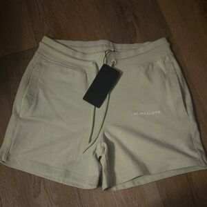 Alphalete Women's Tan Athletic Shorts